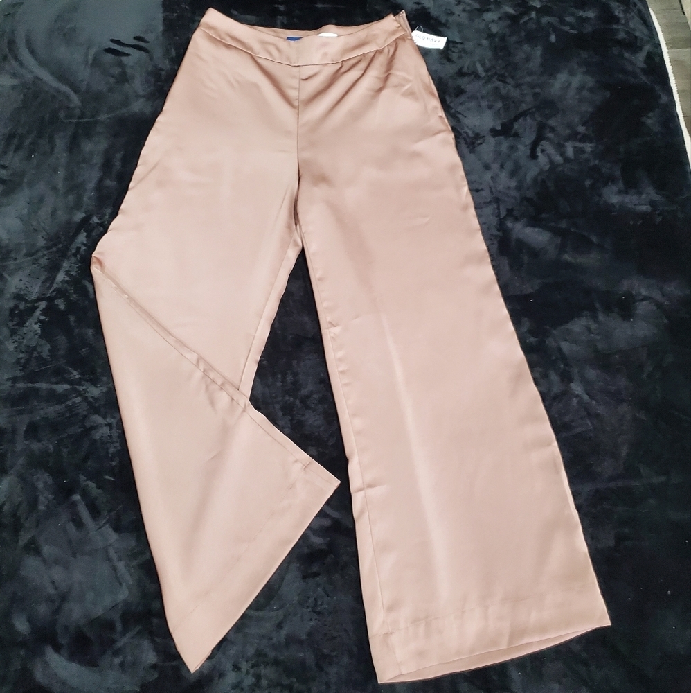 Old Navy Women's Tan Wide-Leg Pants